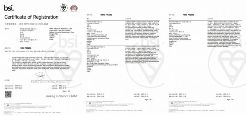 高質(zhì)量合規(guī)助力可持續(xù)發(fā)展|中偉股份ISO37301合規(guī)管理體系認(rèn)證主體、范圍雙增